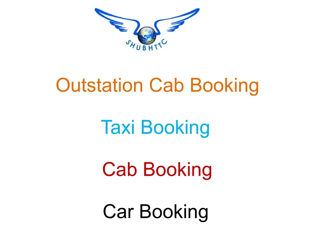 outstation cab booking
