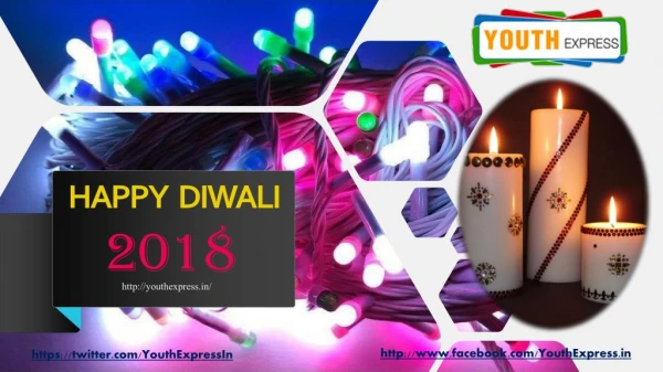 Enjoy a blissful and illuminating Diwali to all the readers of Youth Express