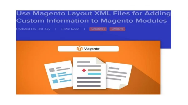 customize magento modules layout xml files
