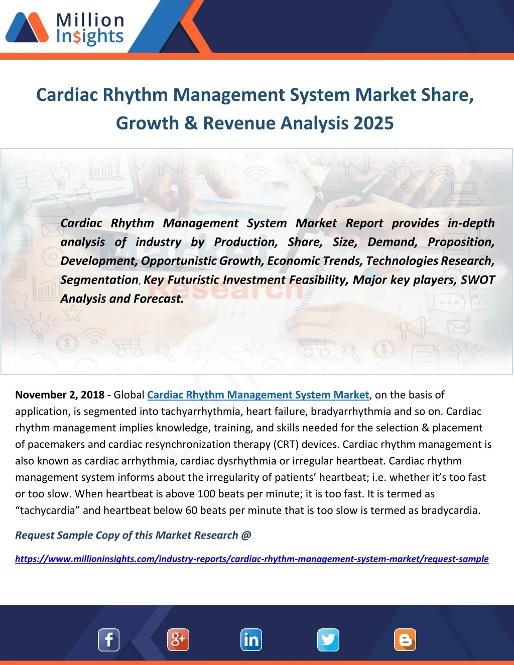 cardiac rhythm management system market share