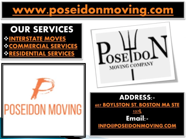 Get a Perfect Relocation with Movers in Boston