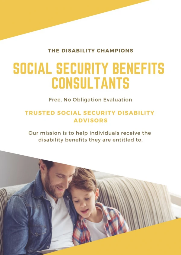 Social Security Benefits Consultants in Orlando