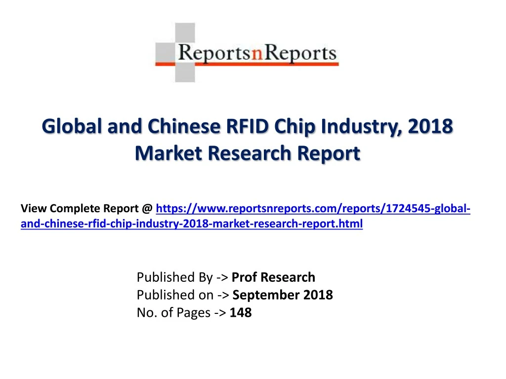 global and chinese rfid chip industry 2018 market