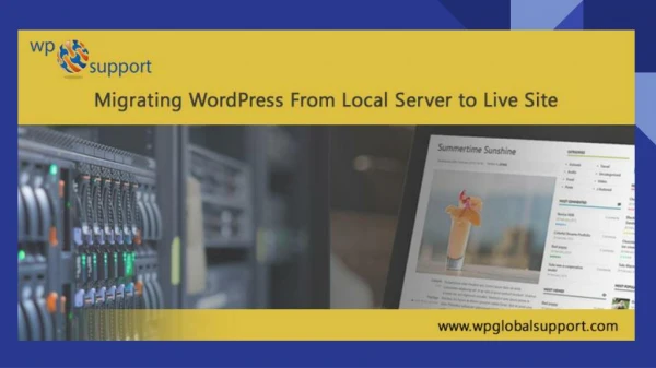 How to move WordPress from Local Server to Live Site