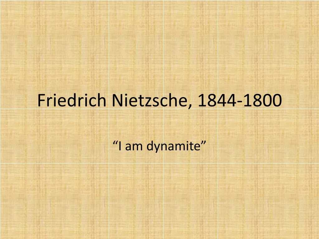 friedrich nietzsche 1844 1800
