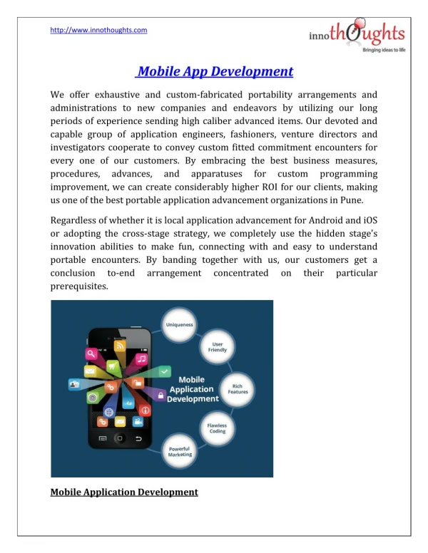 Mobile Application development Company in Pune|India