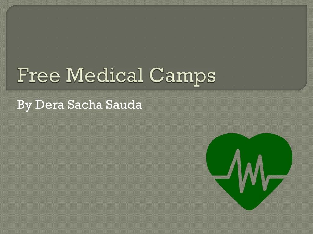 free medical camps