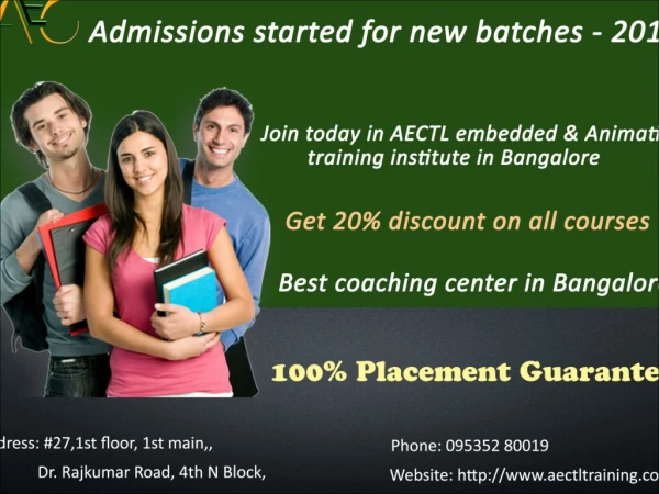 Training institutes in bangalore with placement