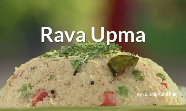 Rava Upma - Eaasy Breakfast Recipe - Living Foodz