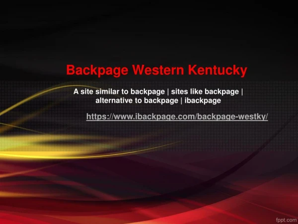 Backpage Western Kentucky | Alternative to backpage | Sites like backpage | Site Similar to backpage | ibackpage