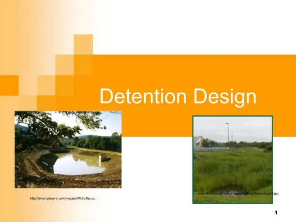 Detention Design