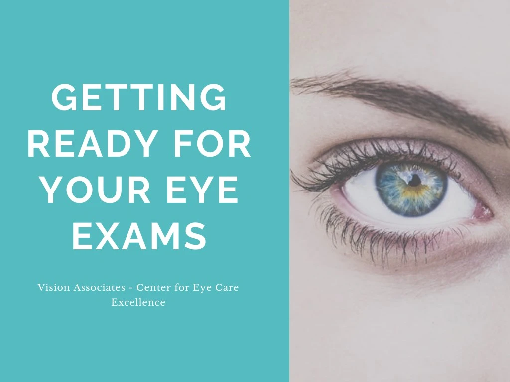 getting ready for your eye exams