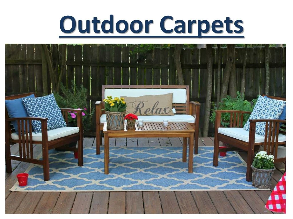 outdoor carpets