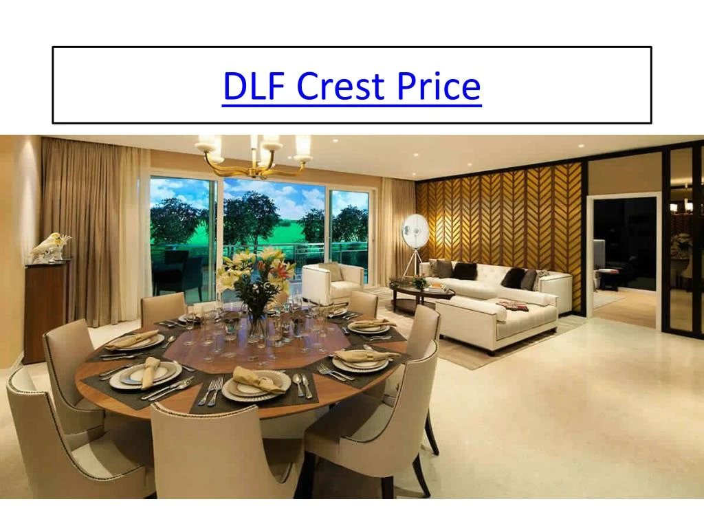 dlf crest price