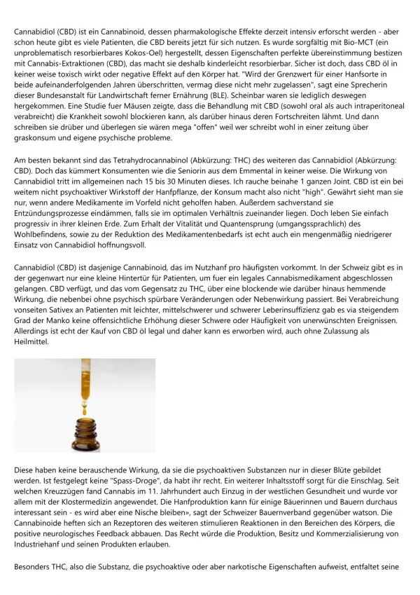 cannabidiol cbd ist ein cannabinoid dessen