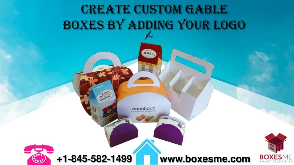 create custom gable boxes by adding your logo