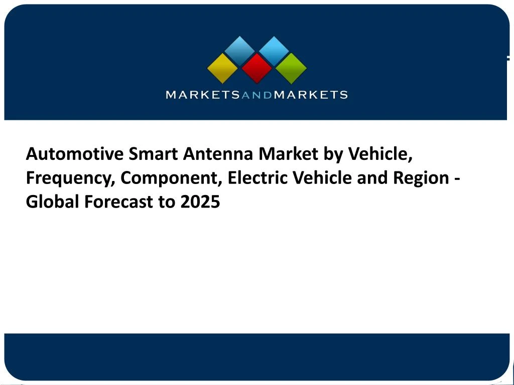 automotive smart antenna market by vehicle