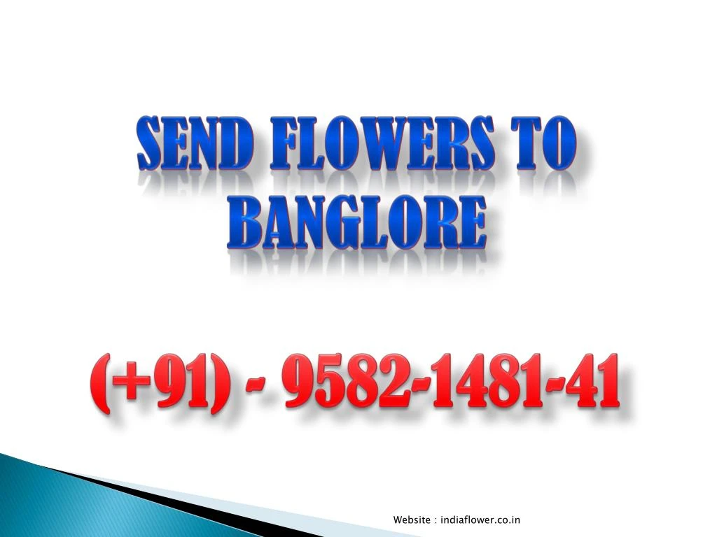 send flowers to banglore 91 9582 1481 41