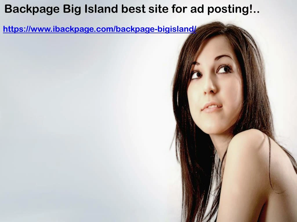 backpage big island best site for ad posting
