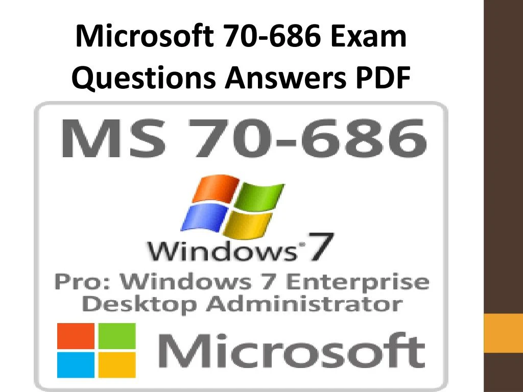 microsoft 70 686 exam questions answers pdf