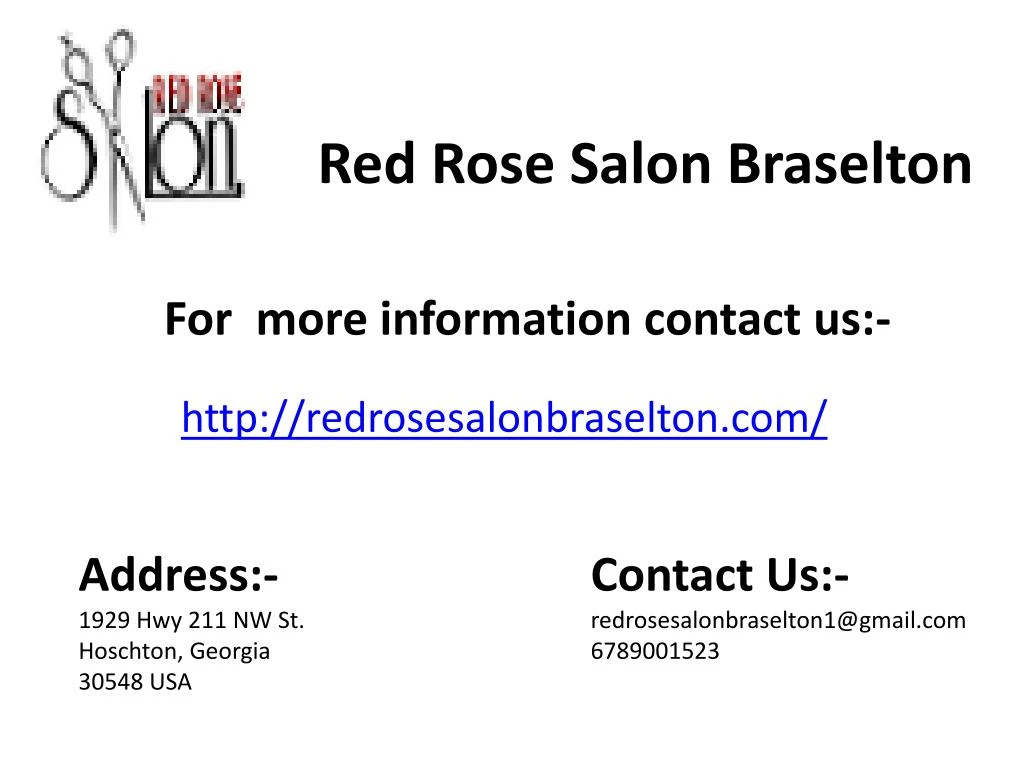 red rose salon braselton