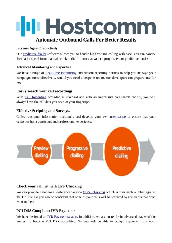 automate outbound calls for better results