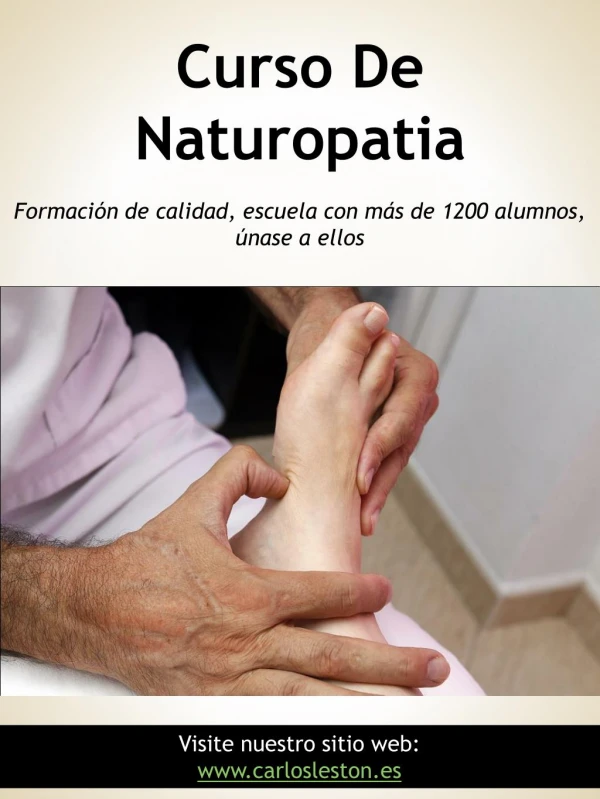 curso de naturopatia|http://carlosleston.es/