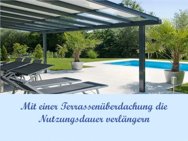 Terrassenüberdachungen als Bausatz zum günstigen Preis - Tuinmaximaal