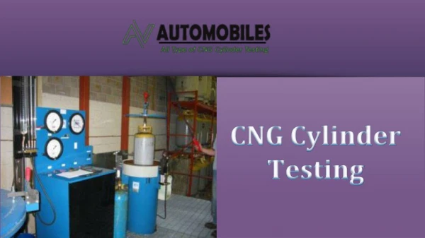 CNG Cylinder Testing