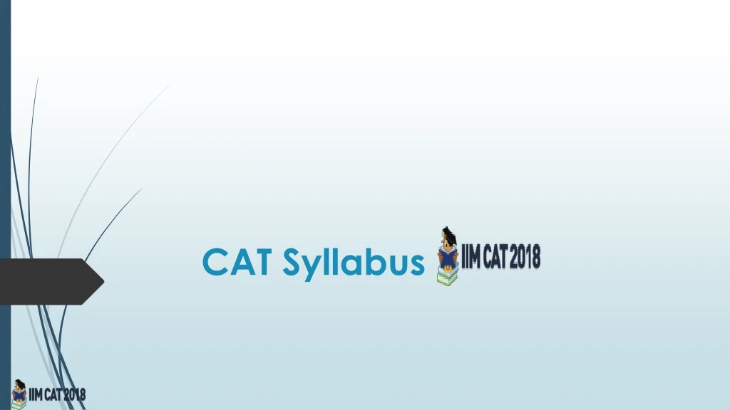 cat syllabus