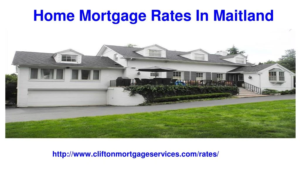 home mortgage rates in maitland