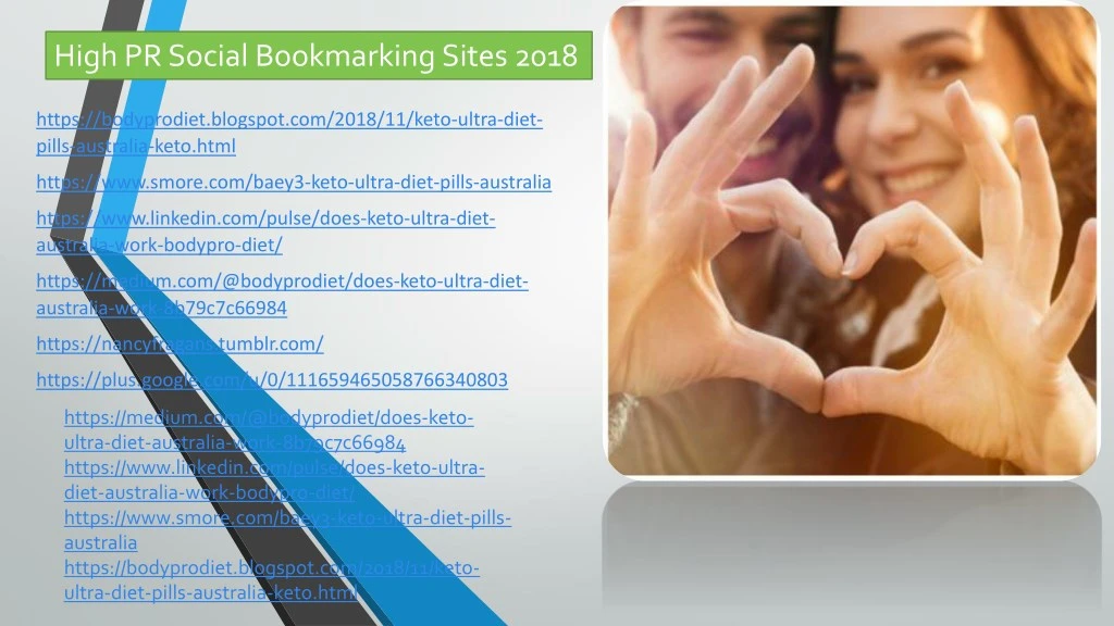 high pr social bookmarking sites 2018