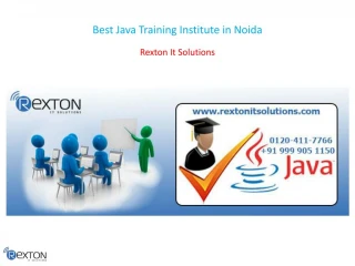 Best Java Training Institute in Noida - slide 1