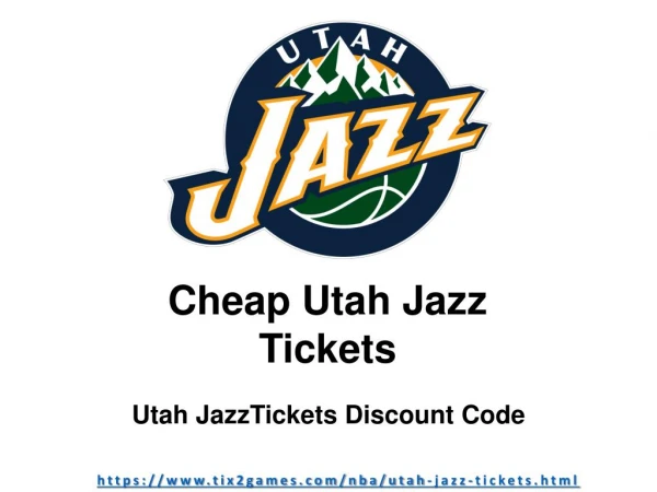 Get Your Utah Jazz Tickets