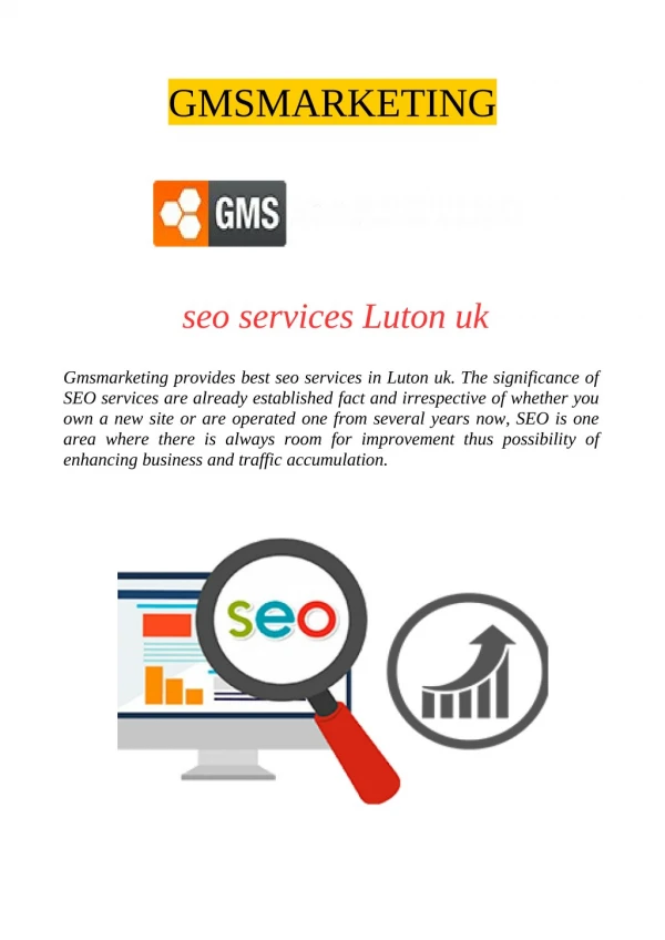 seo services Luton uk