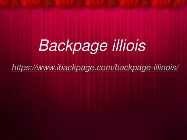 Backpage Illinois | Back page Illinois