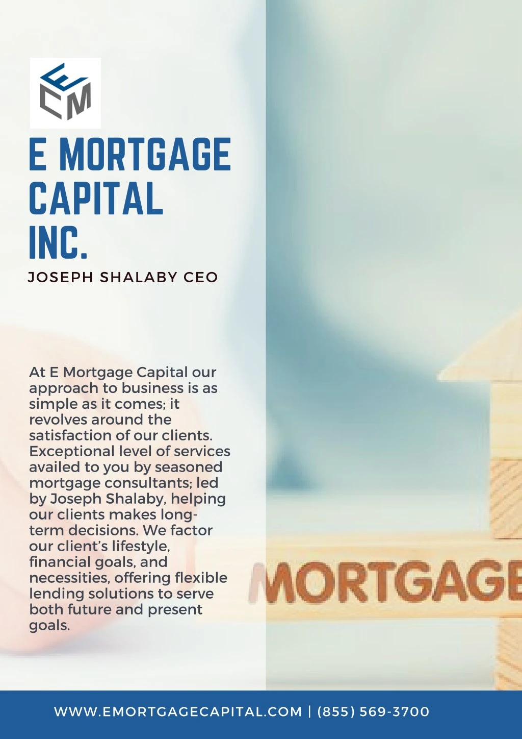 e mortgage capital inc joseph shalaby ceo