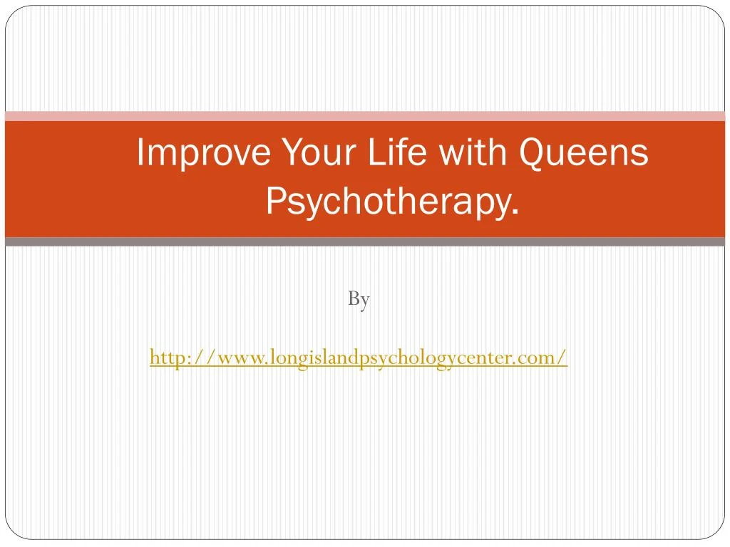 improve your life with queens psychotherapy
