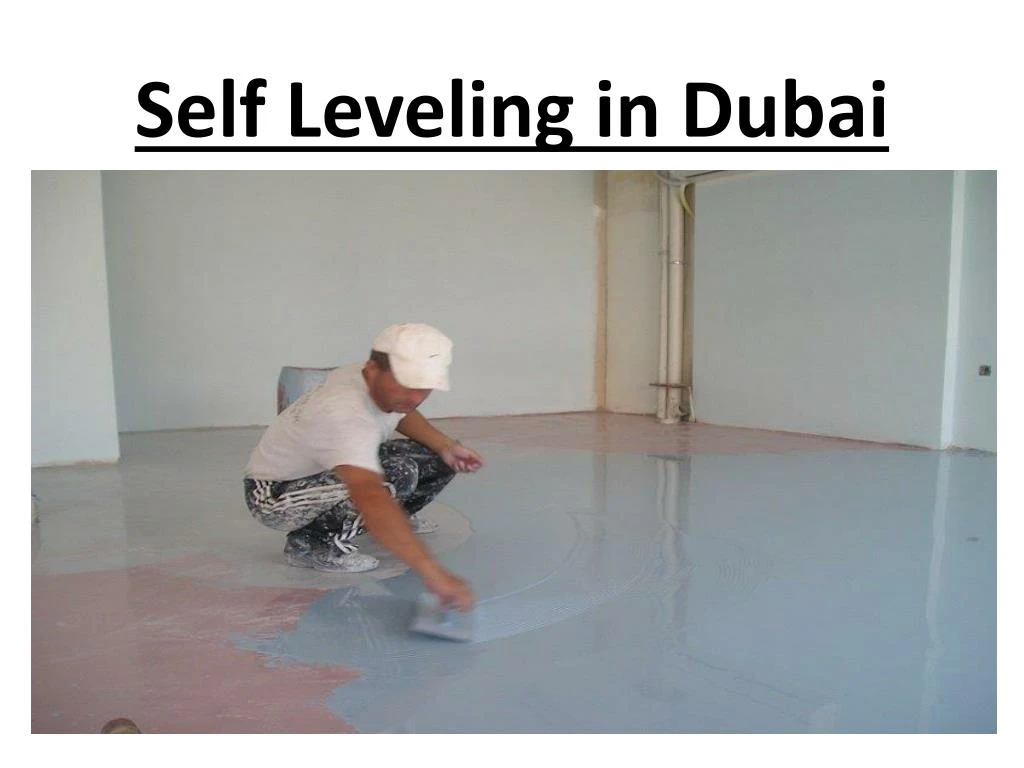 self leveling in dubai