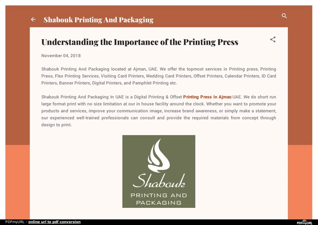 shabouk printing and packaging
