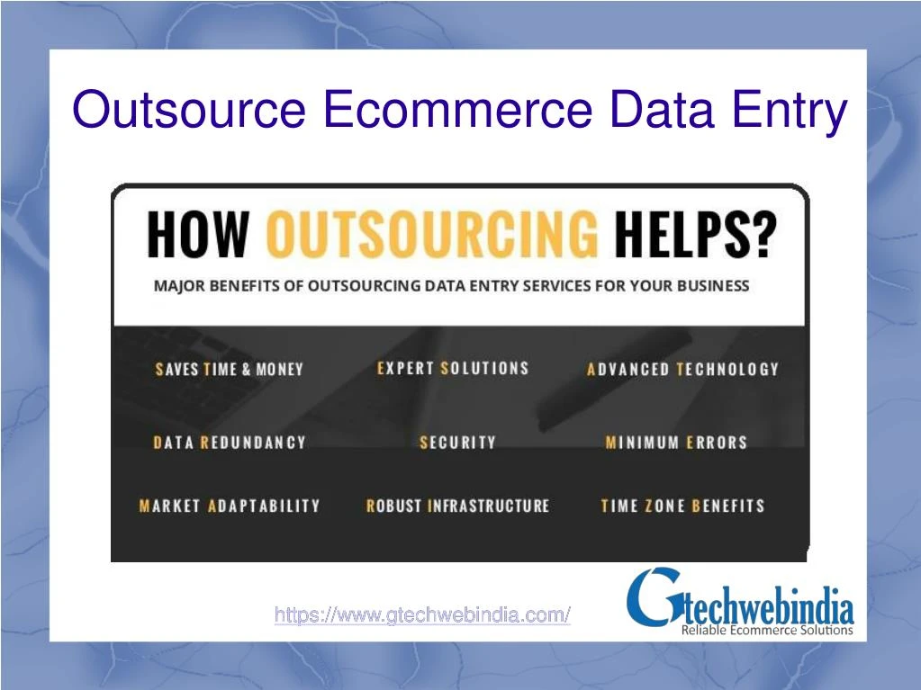 outsource ecommerce data entry