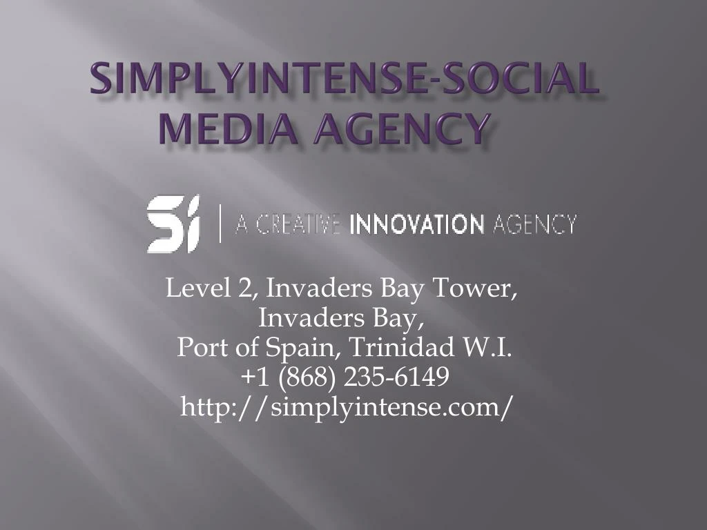 simplyintense social media agency