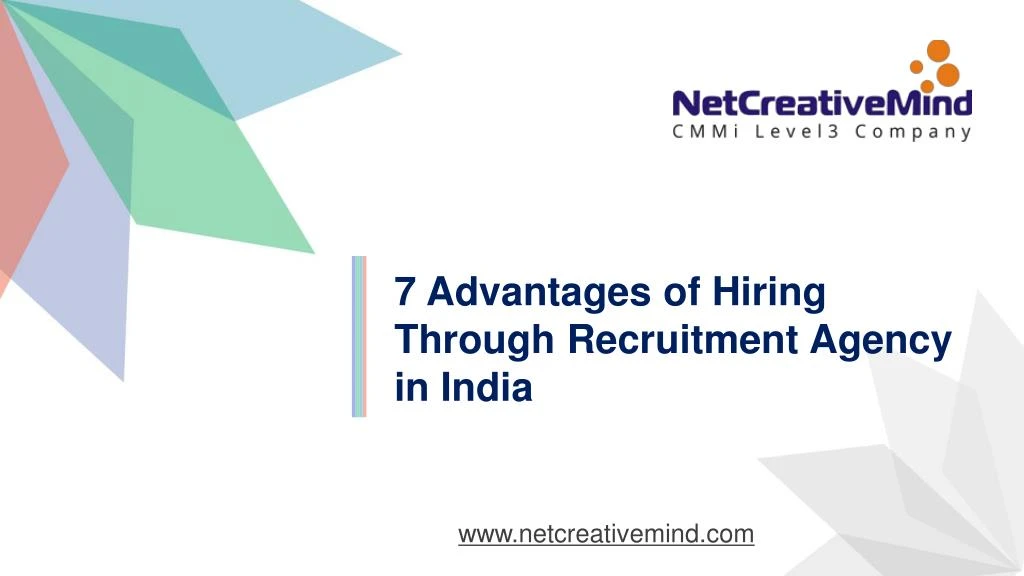 7 advantages of hiring through recruitment agency