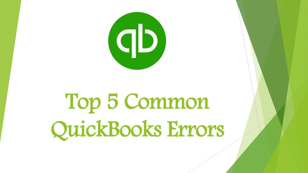 top 5 common quickbooks errors
