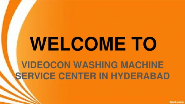 videocon washing machine service center in hyderabad