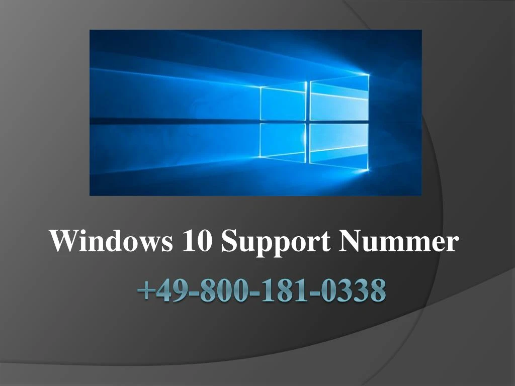 windows 10 support nummer