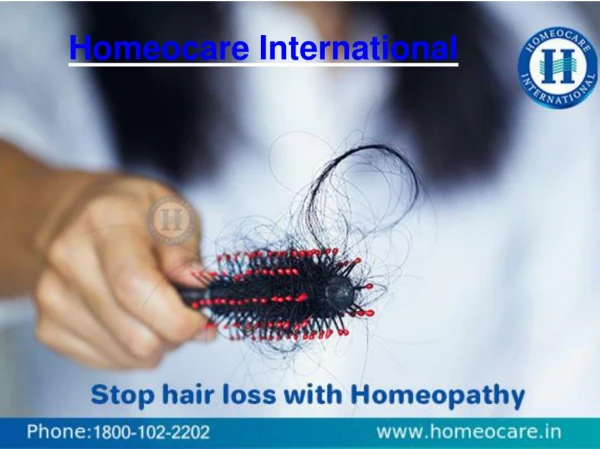 Homeopathy Treatment for Hair Loss