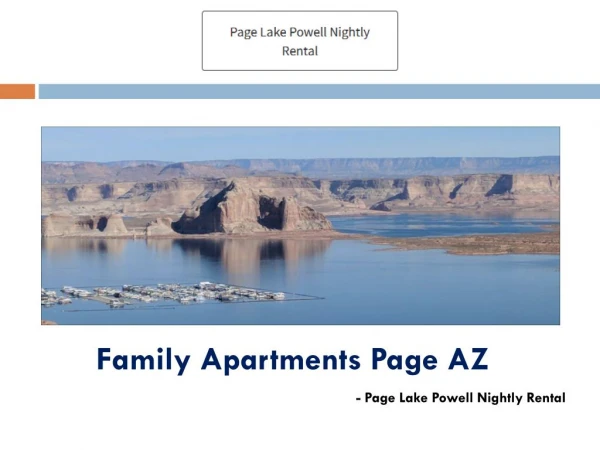 Family Apartments Page AZ