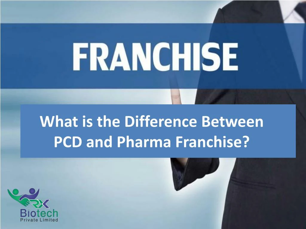 what is the difference between pcd and pharma