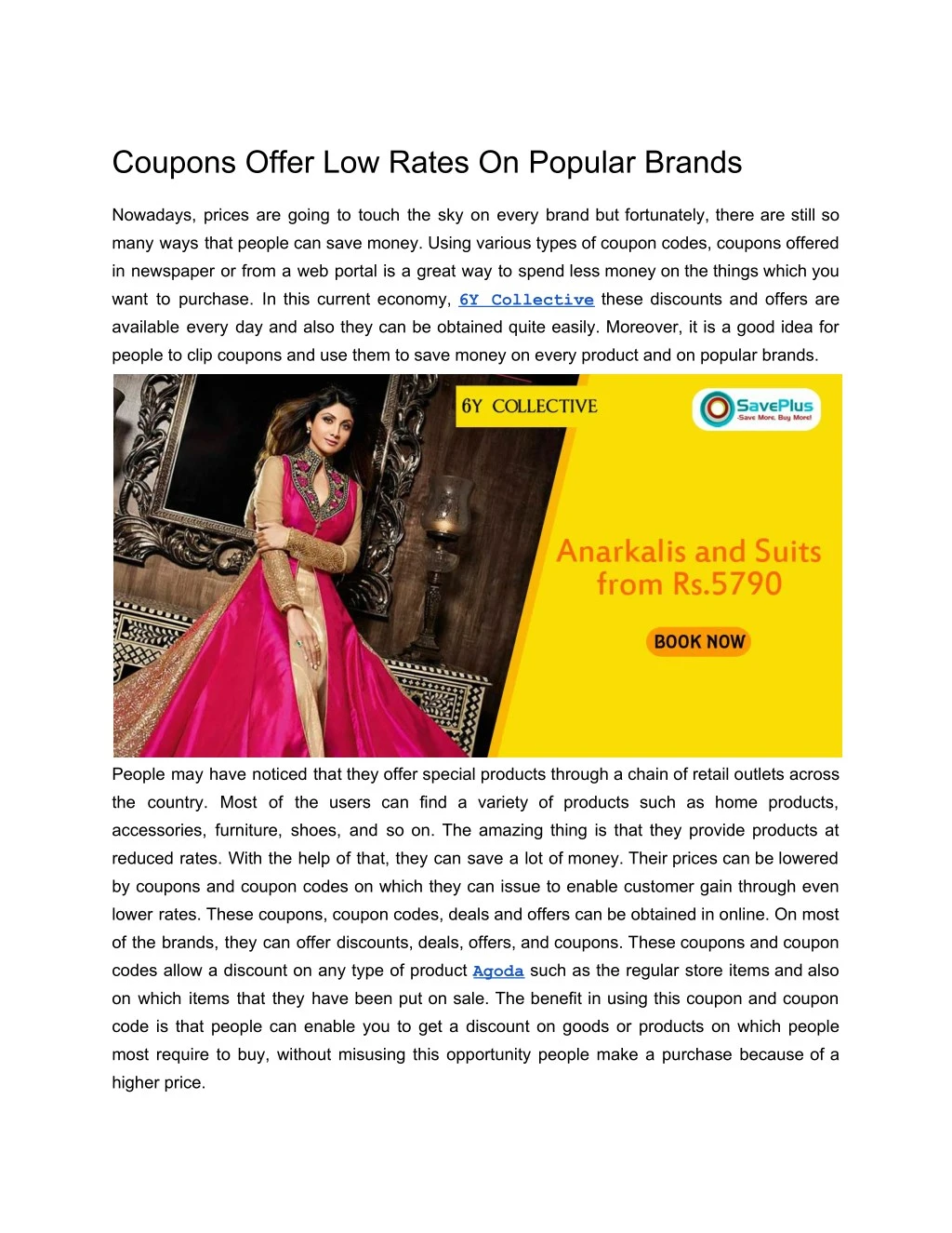 coupons offer low rates on popular brands